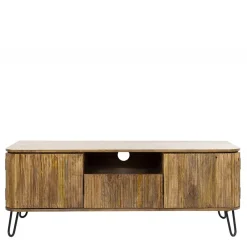 Wohnen Tv & Hifi-Möbel|Lowboards<TV Design-Lowboard aus Mangobaum Massivholz - Noele