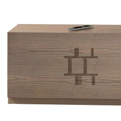 Wohnen Tv & Hifi-Möbel|Lowboards<TV Element in Esche Dunkel - Lacruzira (2er Set)