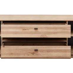 Wohnen Tv & Hifi-Möbel|Lowboards<TV Element in Esche und Wildeiche - Cassna