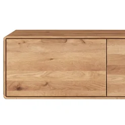 Wohnen Tv & Hifi-Möbel|Lowboards<TV Hänge-Lowboard aus Wildeiche Massivholz - Holiday