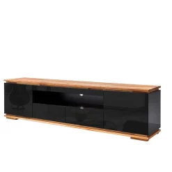 Wohnen Tv & Hifi-Möbel|Lowboards<TV Hochglanz Lowboard in Schwarz - Ercurs