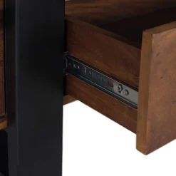 Wohnen Tv & Hifi-Möbel|Lowboards<TV Kommode aus Palisanderholz und Metall - Uniaka