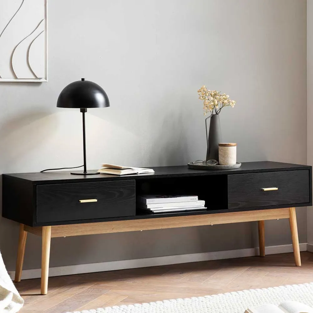 Wohnen Tv & Hifi-Möbel|Lowboards<TV Kommode im Skandinavischen Wohnstil - Heraklion