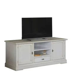 Wohnen Tv & Hifi-Möbel|Lowboards<TV Kommode in Antikweiß - Annot