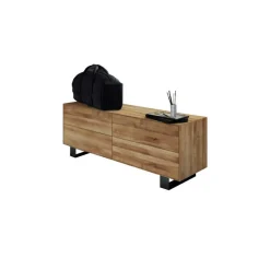 Wohnen Tv & Hifi-Möbel|Lowboards<TV Kommode Manzey aus Wildeiche Massivholz