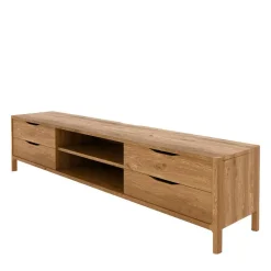 Wohnen Tv & Hifi-Möbel|Lowboards<TV Kommode mit vier Schubladen und zwei Fächern - Laida