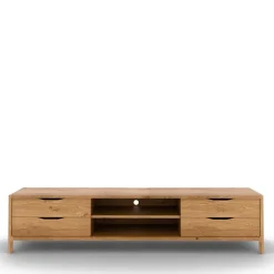 Wohnen Tv & Hifi-Möbel|Lowboards<TV Kommode mit vier Schubladen und zwei Fächern - Laida