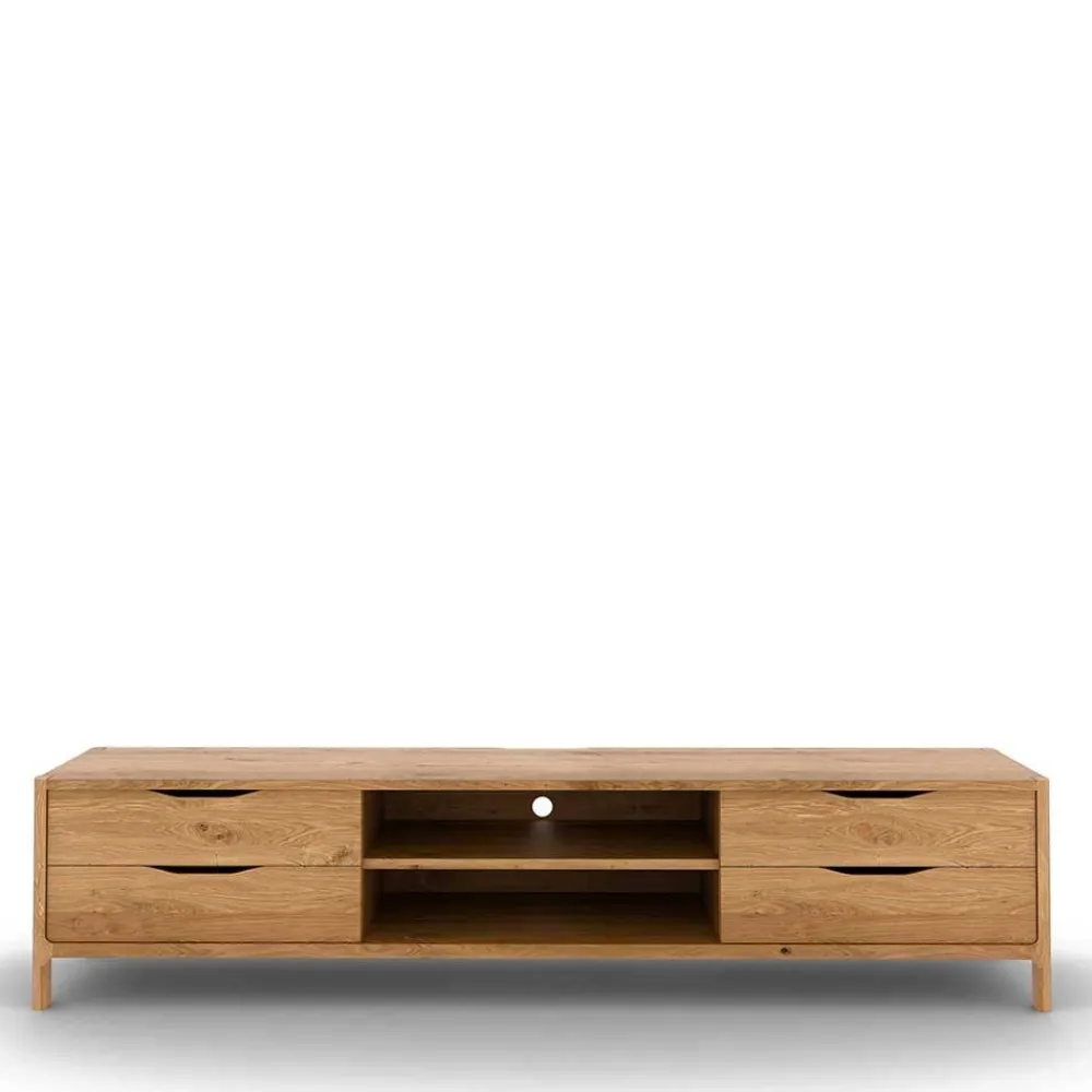 Wohnen Tv & Hifi-Möbel|Lowboards<TV Kommode mit vier Schubladen und zwei Fächern - Laida