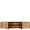 Wohnen Tv & Hifi-Möbel|Lowboards<TV Lowboard aus Akazienholz und Metall - Bastima