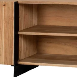 Wohnen Tv & Hifi-Möbel|Lowboards<TV Lowboard aus Akazienholz und Metall - Bastima