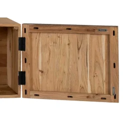 Wohnen Tv & Hifi-Möbel|Lowboards<TV Lowboard aus Akazienholz und Metall - Bastima
