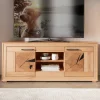 Wohnen Tv & Hifi-Möbel|Lowboards<TV Lowboard aus geöltem Kernbuche Holz - Sarosca