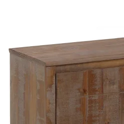 Wohnen Tv & Hifi-Möbel|Lowboards<TV Lowboard aus massiver Kiefer Dunkel - Lavagna