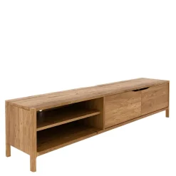 Wohnen Tv & Hifi-Möbel|Lowboards<TV Lowboard aus Wildeiche Massivholz - Laida