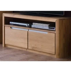 Wohnen Tv & Hifi-Möbel|Lowboards<TV Lowboard Croconia aus Wildeiche Massivholz