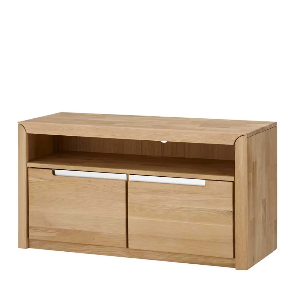 Wohnen Tv & Hifi-Möbel|Lowboards<TV Lowboard Croconia aus Wildeiche Massivholz