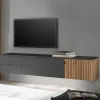 Wohnen Tv & Hifi-Möbel|Lowboards<TV Lowboard für die Wandmontage modern - Cruzca