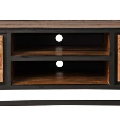 Wohnen Tv & Hifi-Möbel|Lowboards<TV Lowboard im Industry und Loft Stil - Piatrasun