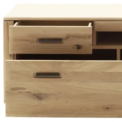 Wohnen Tv & Hifi-Möbel|Lowboards<TV Lowboard in Asteiche Hell - Jevedaz