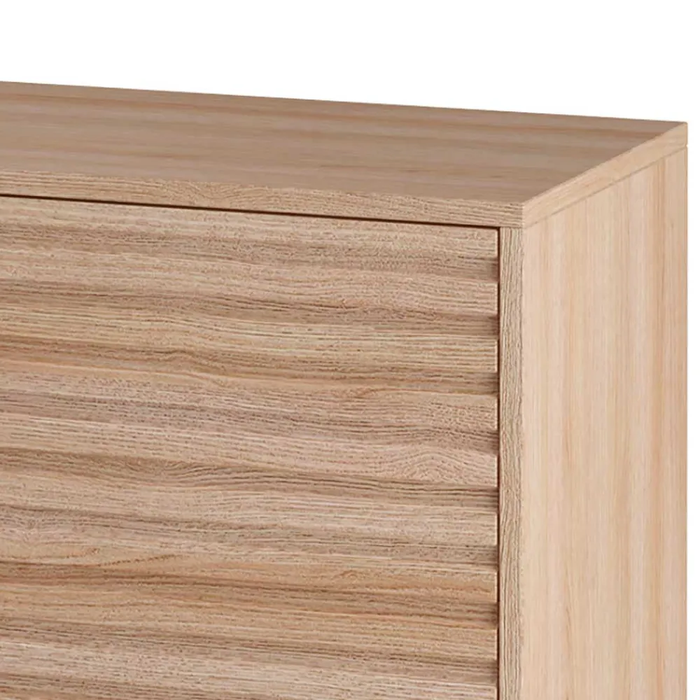 Wohnen Tv & Hifi-Möbel|Lowboards<TV Lowboard in Eiche Holzdekor - Lunira