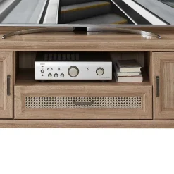 Wohnen Tv & Hifi-Möbel|Lowboards<TV Lowboard in Eiche Holzoptik - Barack