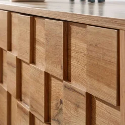 Wohnen Tv & Hifi-Möbel|Lowboards<TV Lowboard in Eiche Holzoptik - Senba