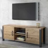 Wohnen Tv & Hifi-Möbel|Lowboards<TV Lowboard in Fichte Holzoptik - Simeona