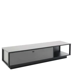 Wohnen Tv & Hifi-Möbel|Lowboards<TV Lowboard in Grau & Anthrazit - Ridona