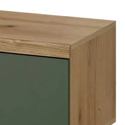 Wohnen Tv & Hifi-Möbel|Lowboards<TV Lowboard in Graugrün und Wildeiche - Oliva