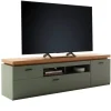 Wohnen Tv & Hifi-Möbel|Lowboards<TV Lowboard in Graugrün und Eiche - Kwin