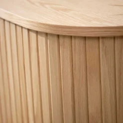 Wohnen Tv & Hifi-Möbel|Lowboards<TV Lowboard in ovalem Design - Teorina