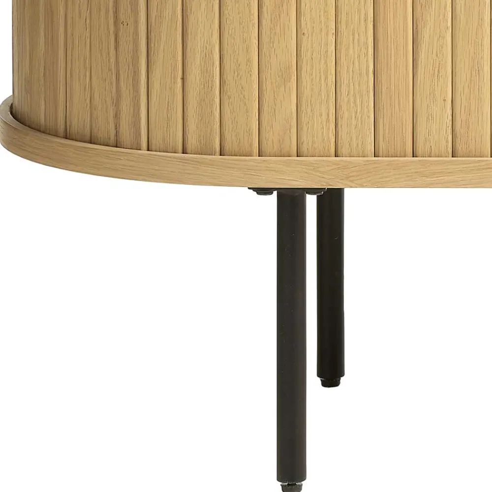 Wohnen Tv & Hifi-Möbel|Lowboards<TV Lowboard in ovalem Design - Teorina