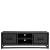 Wohnen Tv & Hifi-Möbel|Lowboards<TV Lowboard in Schwarz Antik Finish - Esturado
