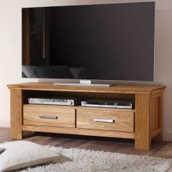 Wohnen Tv & Hifi-Möbel|Lowboards<TV Lowboard Ladressa aus Wildeiche geölt und gewachst