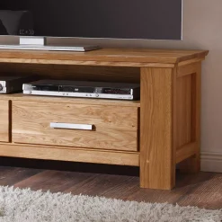 Wohnen Tv & Hifi-Möbel|Lowboards<TV Lowboard Ladressa aus Wildeiche geölt und gewachst