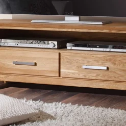 Wohnen Tv & Hifi-Möbel|Lowboards<TV Lowboard Ladressa aus Wildeiche geölt und gewachst