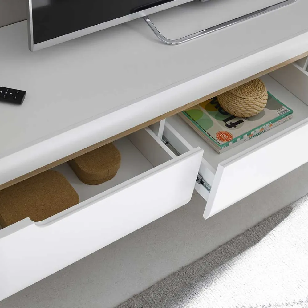 Wohnen Tv & Hifi-Möbel|Lowboards<TV Lowboard mit drei Schubladen - Ginko