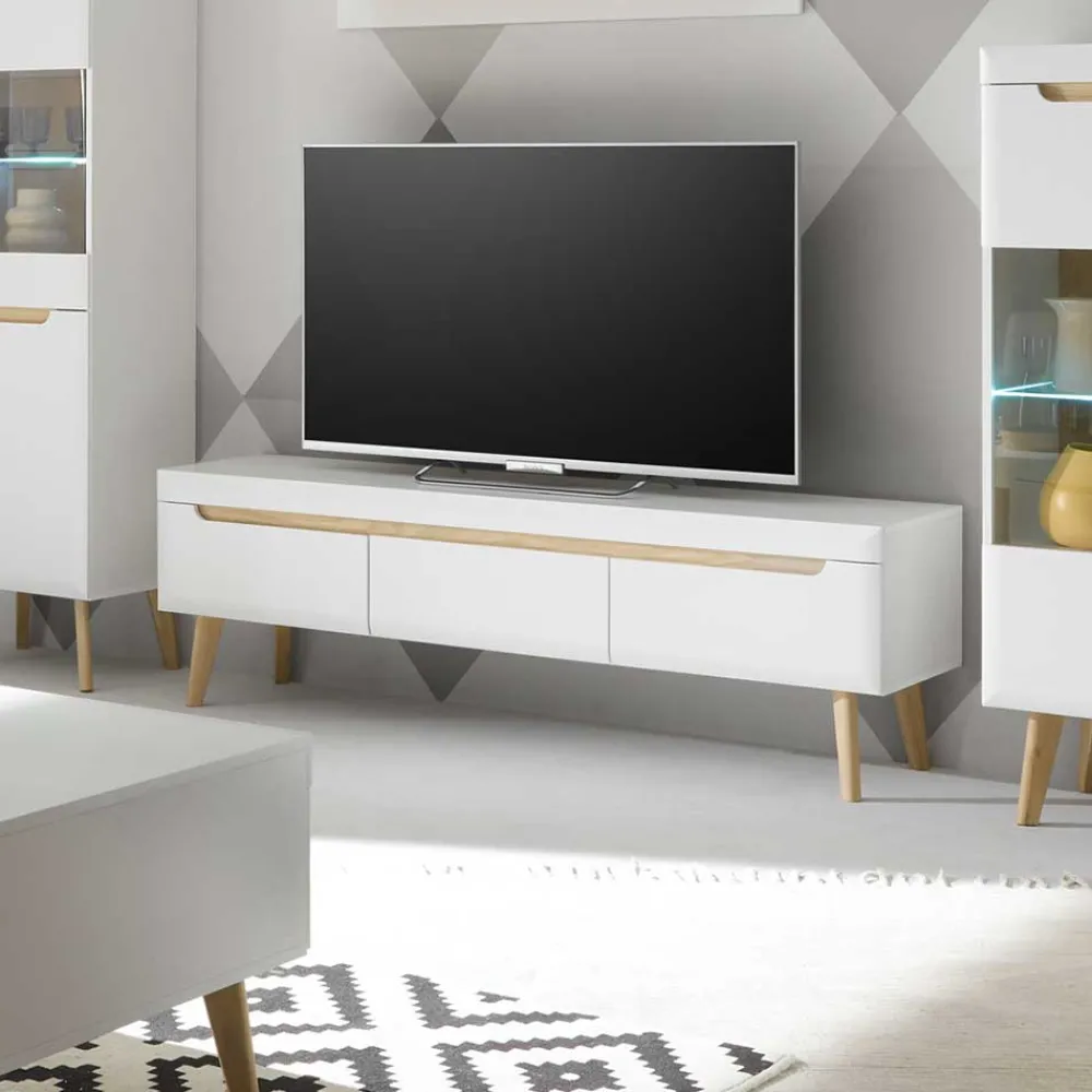 Wohnen Tv & Hifi-Möbel|Lowboards<TV Lowboard mit drei Schubladen - Ginko