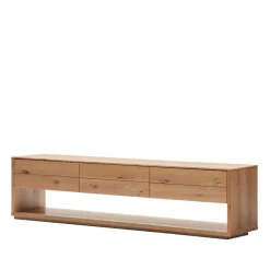 Wohnen Tv & Hifi-Möbel|Lowboards<TV Lowboard mit drei Schubladen und Fach - Algaro