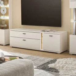 Wohnen Tv & Hifi-Möbel|Lowboards<TV Lowboard mit LED Beleuchtung - Racelyn