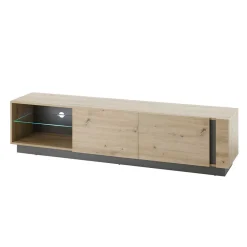 Wohnen Tv & Hifi-Möbel|Lowboards<TV Lowboard mit Sockelgestell - 188 cm breit - Lairian