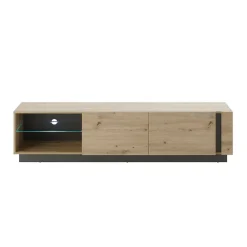 Wohnen Tv & Hifi-Möbel|Lowboards<TV Lowboard mit Sockelgestell - 188 cm breit - Lairian