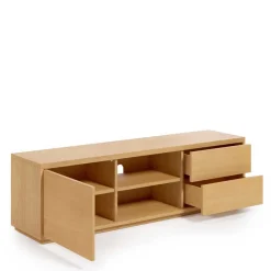 Wohnen Tv & Hifi-Möbel|Lowboards<TV Lowboard mit zwei Schubladen & Tür - Elastian