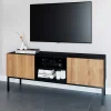 Wohnen Lowboards<TV Lowboard mit zwei Türen und Fächern - Cavan