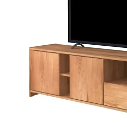 Wohnen Tv & Hifi-Möbel|Lowboards<TV Lowboard Salomonia aus Kernbuche Massivholz