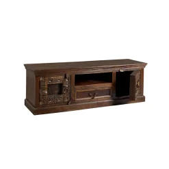 Wohnen Tv & Hifi-Möbel|Lowboards<TV Lowboard Solapura aus Teak Massivholz