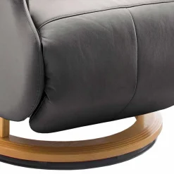 Wohnen Sessel|Sofas<TV Relaxsessel mit Leder Schlammfarben Emia mit Körperdruck verstellbar