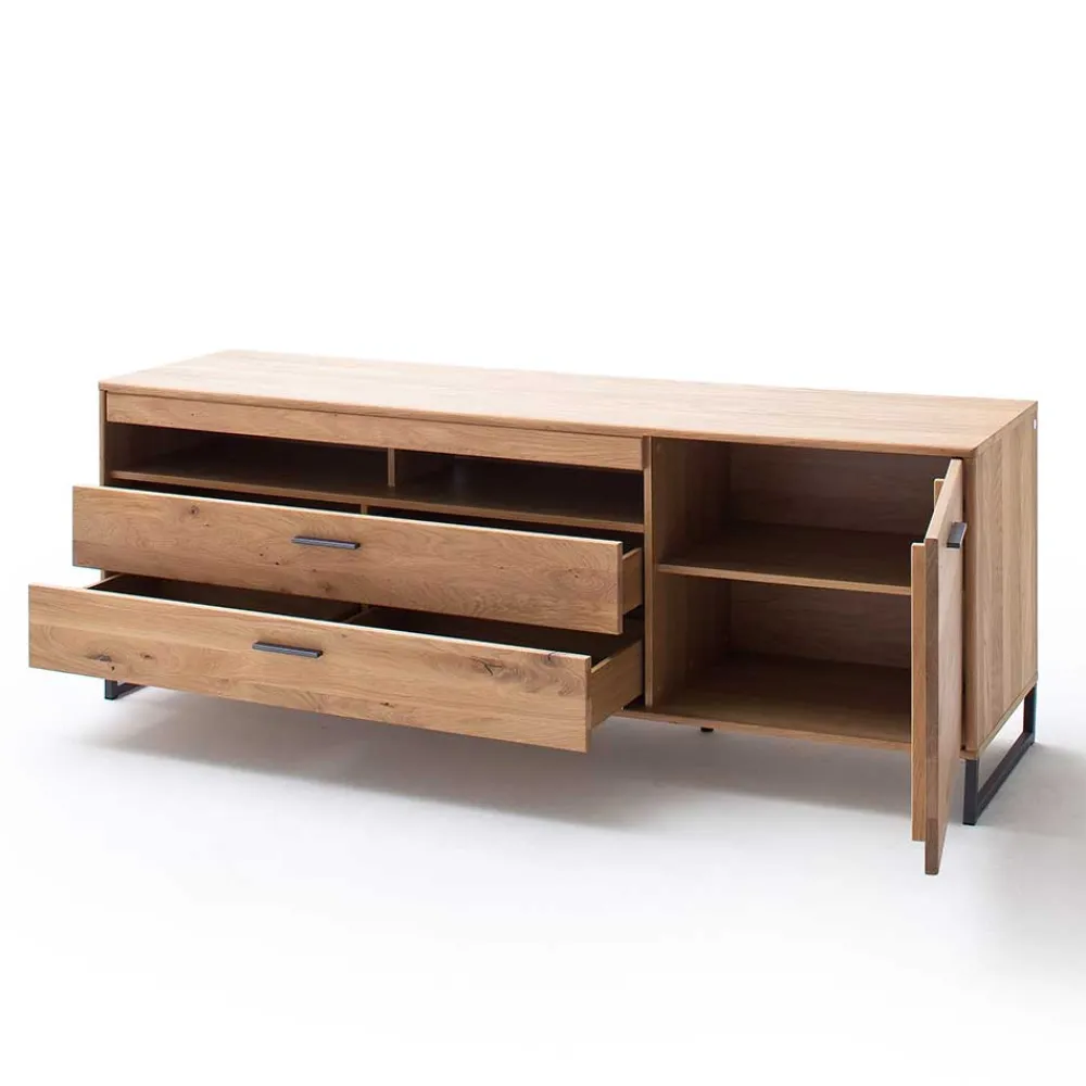 Wohnen Tv & Hifi-Möbel<TV Schrank aus Eiche Bianco geölt - Assela
