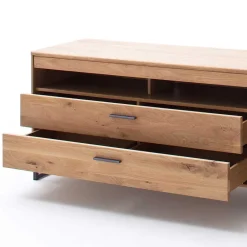 Wohnen Tv & Hifi-Möbel<TV Schrank aus Eiche Bianco geölt - Assela