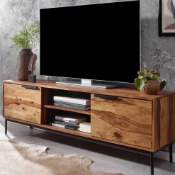Wohnen Tv & Hifi-Möbel|Lowboards<TV Schrank aus Sheesham Massivholz - Placer